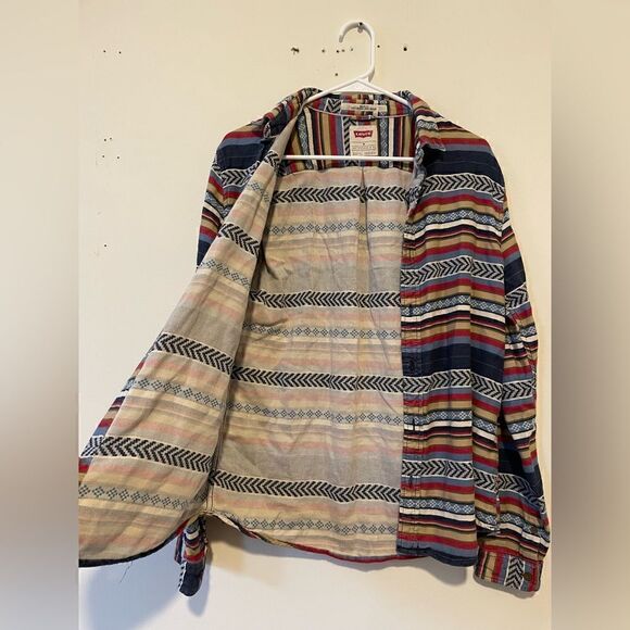 Levi’s Colorful Long Sleeve Shirt Men’s - Picture 11 of 13